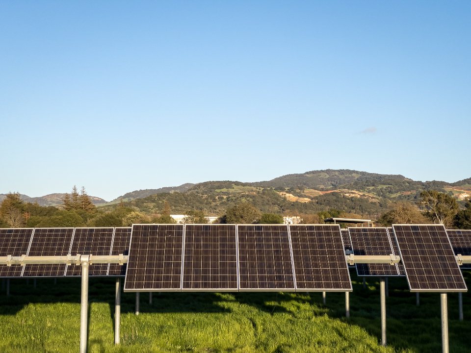 Solar panel installation